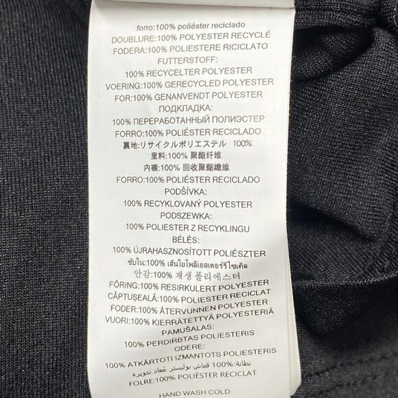 NEW MICHAEL KORS Metallic Crinkle Jacquard Mini Dress – Black/Gold – Size M - Picture 12 of 12